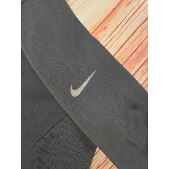 Nike Golf Mens Therma-Fit Tour Performance 1/4 Zip Jacket Large Gray - Picture 7 of 8